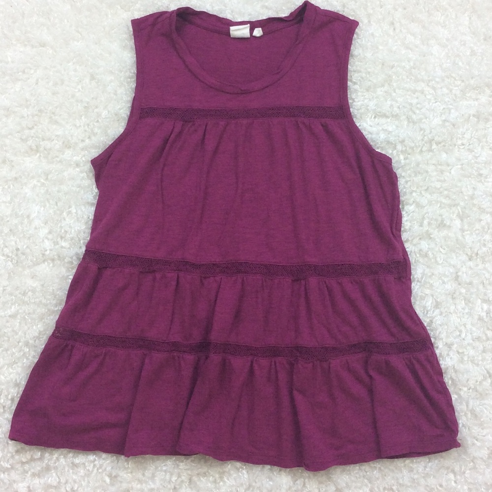 Gap Berry Sleeveless Swing Top Size Small